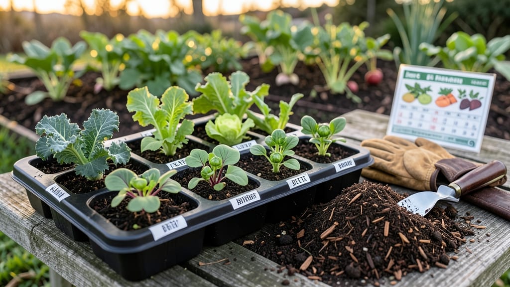 When to Plant Fall Crops in Zone 6: Exact Weeks Before Frost for Reliable Harvests
