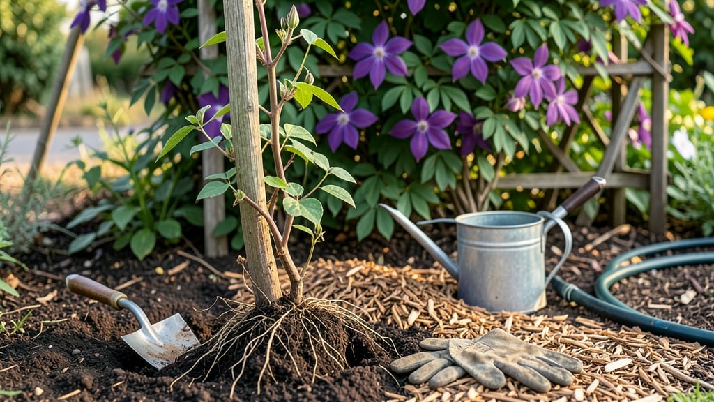When to Plant Clematis in Zone 8: Best Months for Strong Root Growth Before Summer Heat