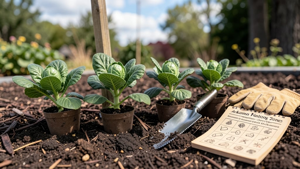When to Plant Brussel Sprouts in Arkansas: Microclimate-Specific Dates for Zero Frost Risk