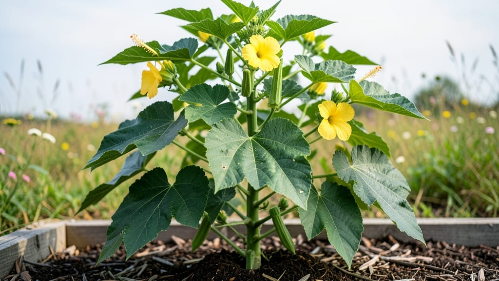 How Tall Do Okra Plants Grow: Height Guide by Variety & Growing Conditions