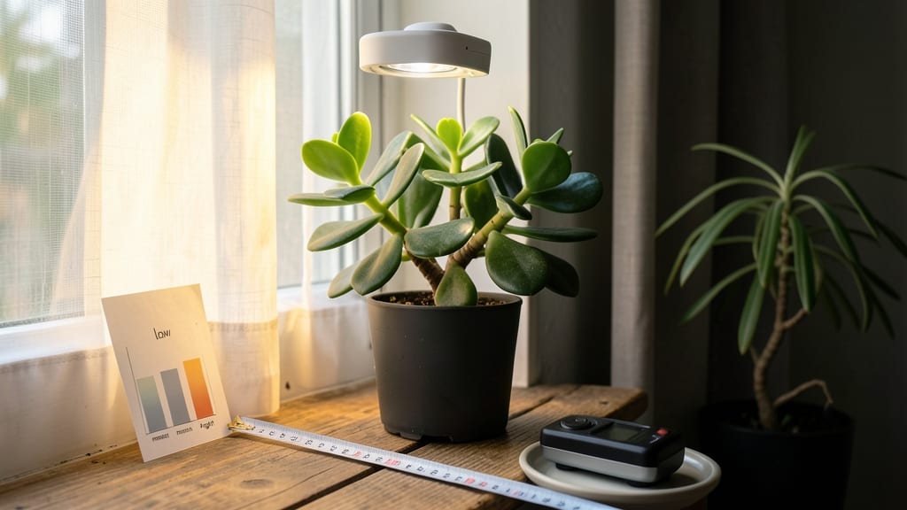 How Much Light Does a Jade Plant Require: Bright Indirect Sun Secrets for Thriving Leaves