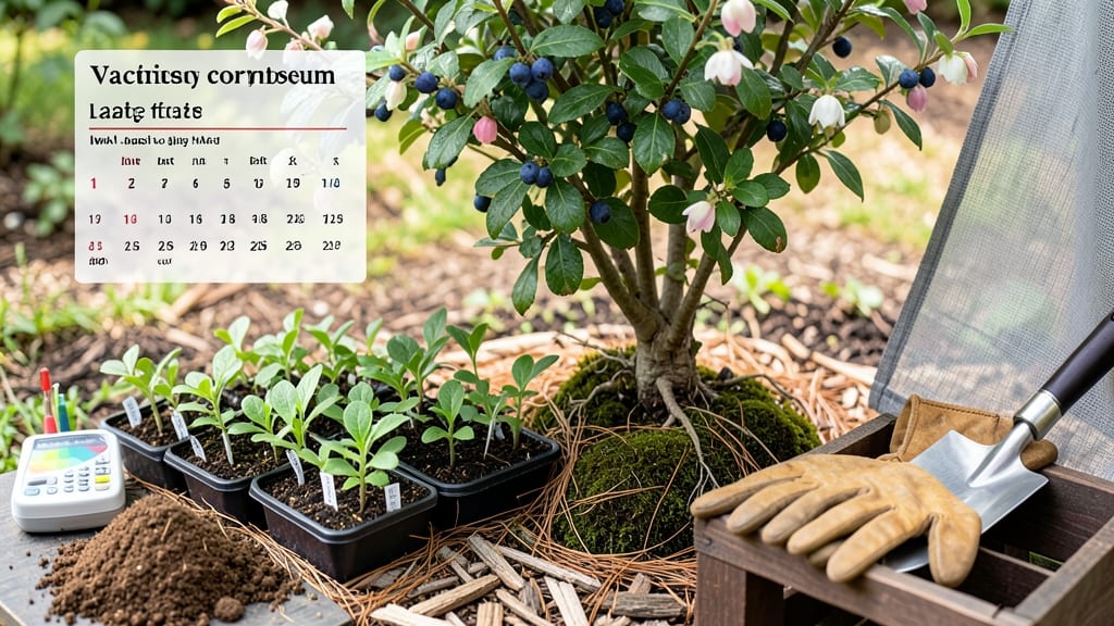 When to Plant Blueberries in Iowa: Chill-Hour Needs & Frost-Free Window Guide