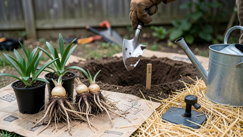 When to Plant Daylily Bulbs in Zone 8: Exact Weeks Before Last Frost for Strong Roots