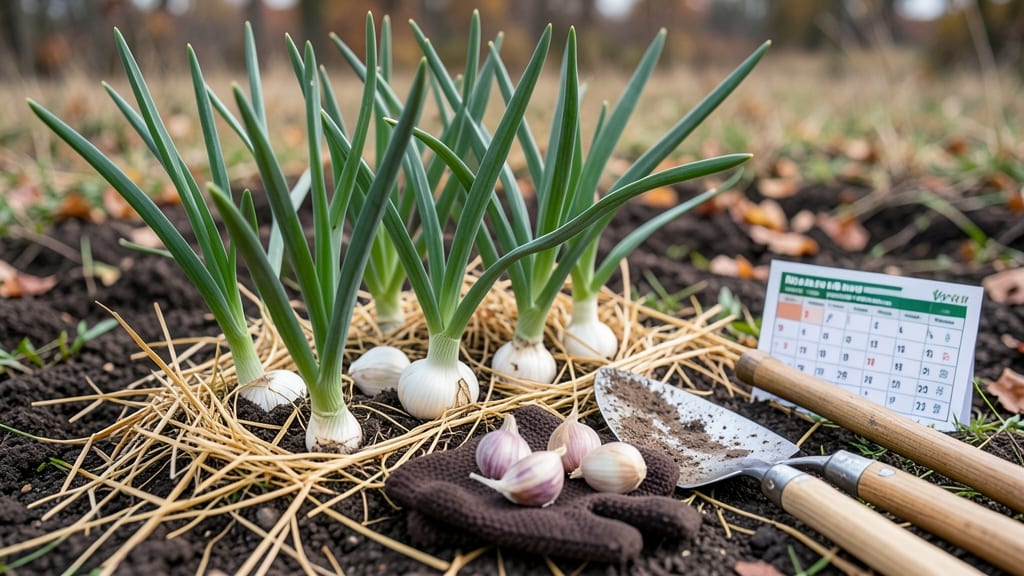 When to Plant Garlic in Melbourne: Spring vs Autumn Timing for Zero Bolt Risk
