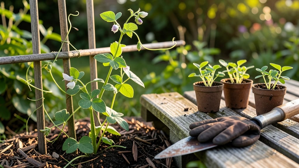 When to Plant English Peas in Zone 8: Cold-Soaking Trick for Faster Sprouts