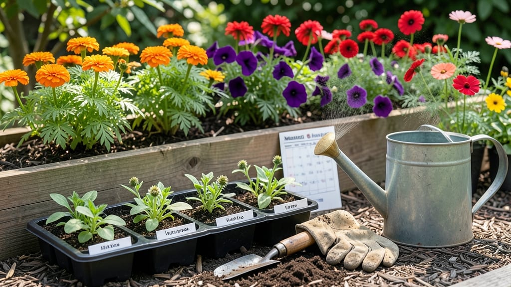 When to Plant Annuals in Maryland: Exact Weeks Before Last Frost for Bold Blooms