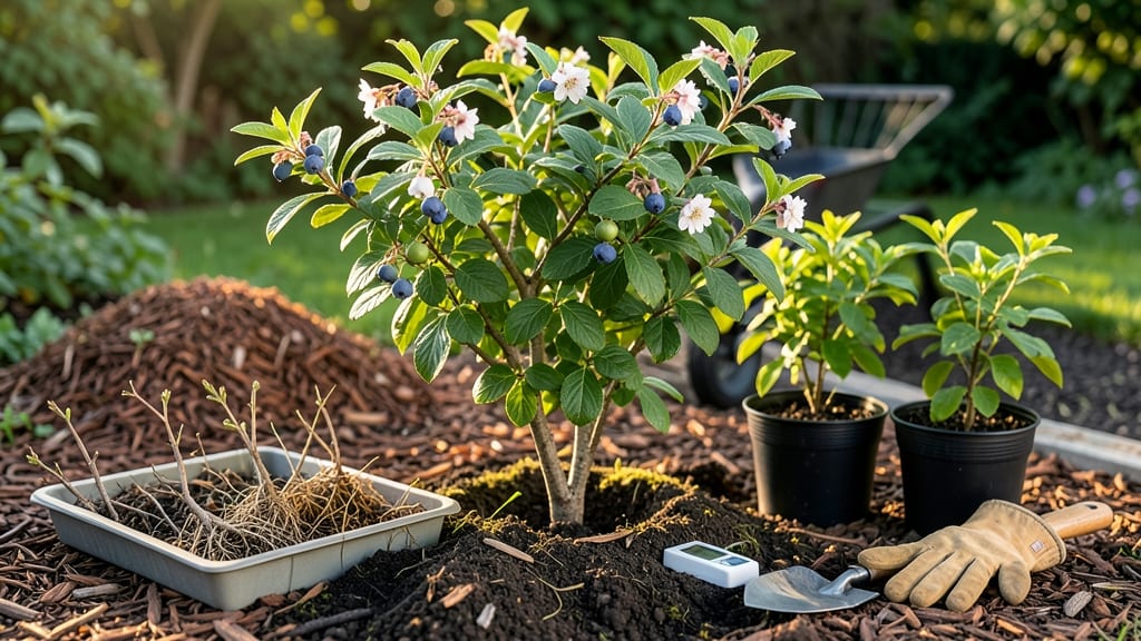 When to Plant Blueberries in Indiana: Chill-Hour Needs & Frost-Free Window Guide