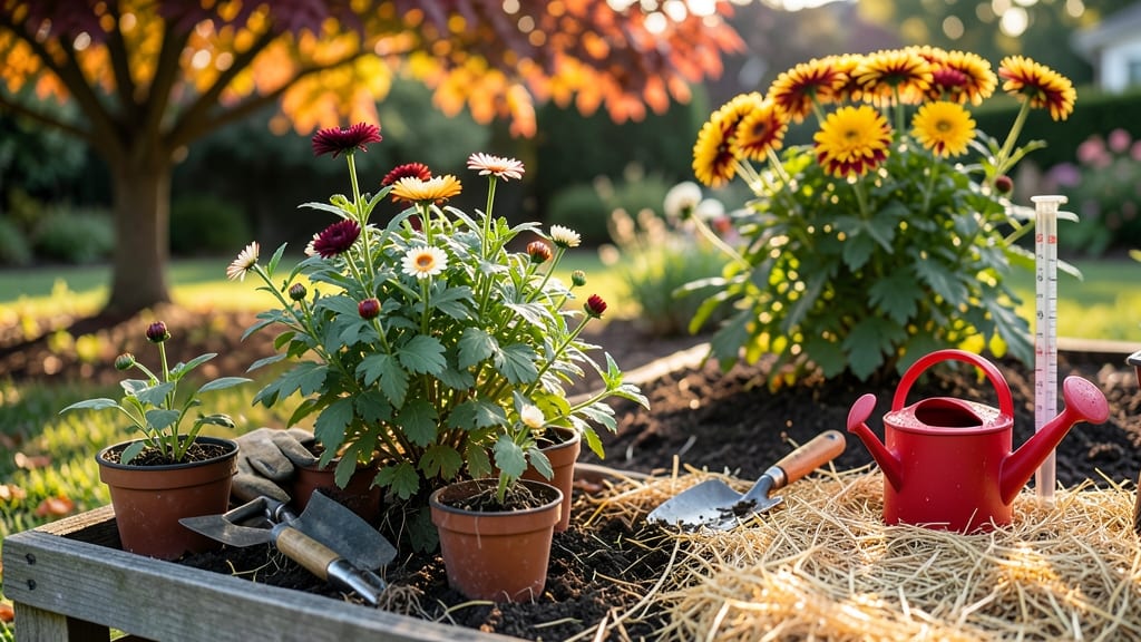 When to Plant Mums in the Ground: Exact Weeks Before Frost for Bold Fall Color