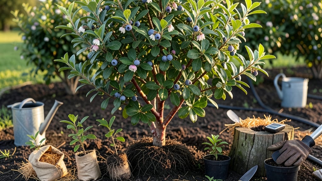 When to Plant Blueberries in Mississippi: Chill-Hour Needs & Frost-Free Window Guide