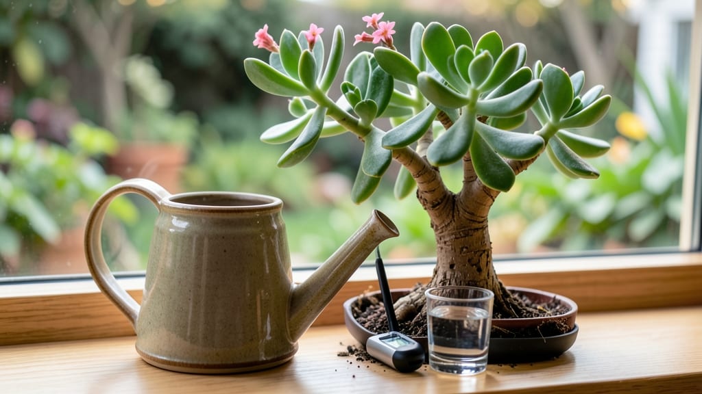 Jade Plant Watering Guide: When, How Much & Soil Secrets for Thriving Leaves